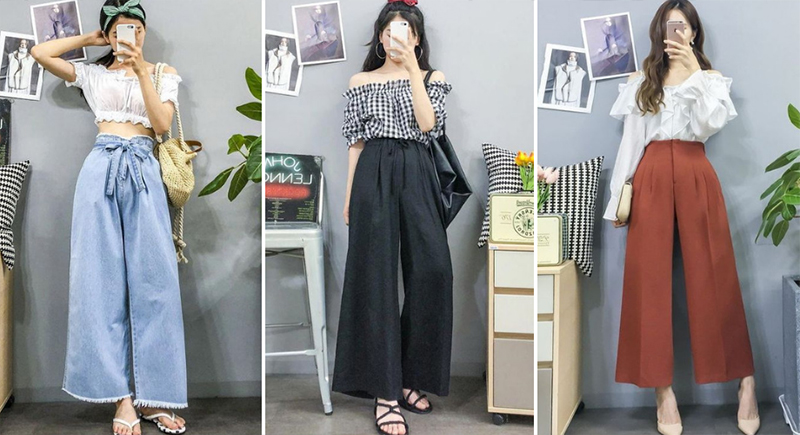 Áo trên vai khoe bờ vai thon gọn