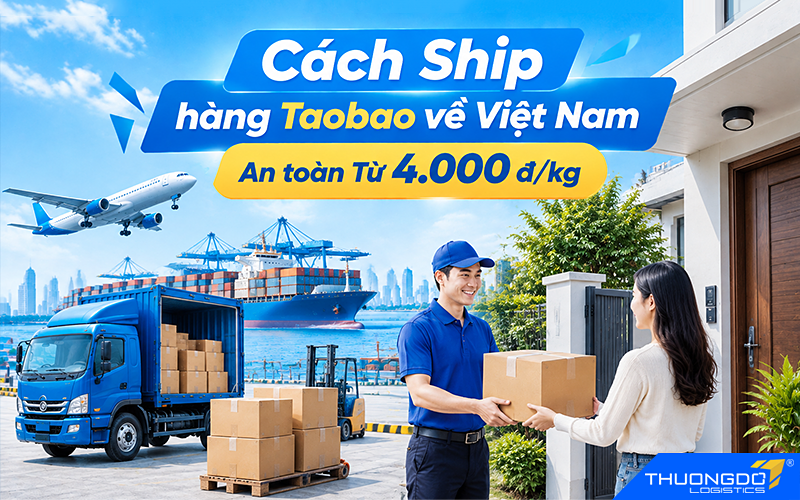 Cách tính phí ship vận chuyển từ Taobao về Việt Nam T9/2026
