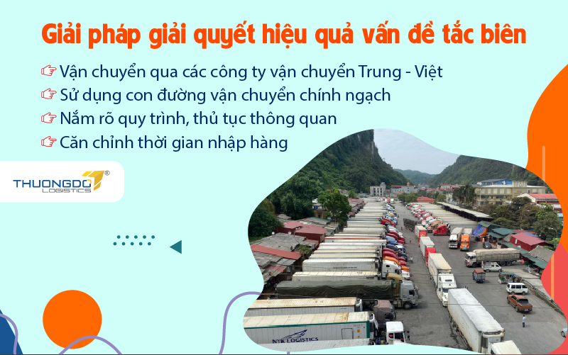 Cách giải quyết hiệu quả vấn đề tắc biên