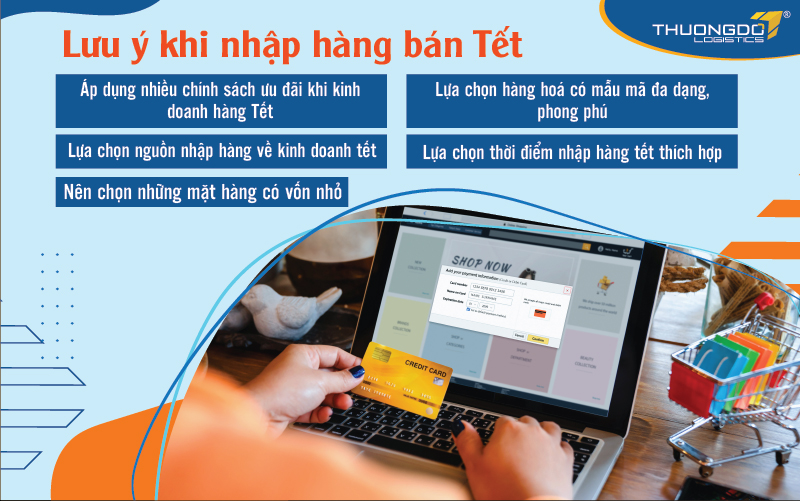 Lưu ý khi nhập hàng bán Tết