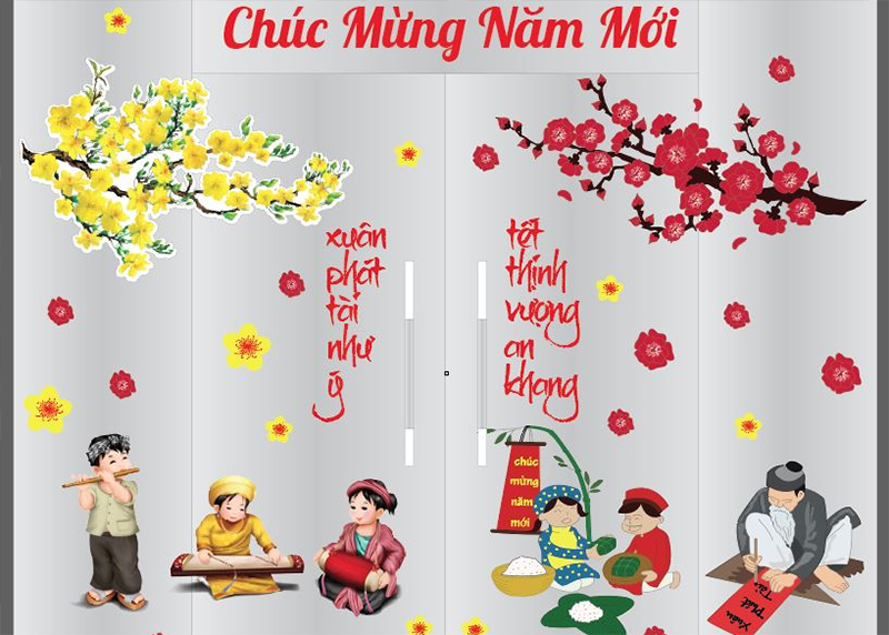Các mẫu hình dán decal cực kỳ được ưa chuộng
