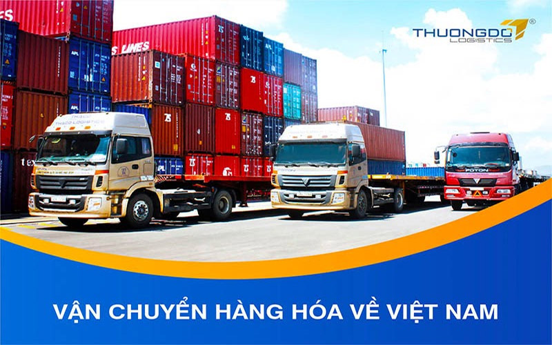 Vận chuyển hàng hóa về Việt Nam