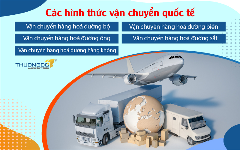 Các hình thức vận chuyển quốc tế