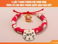 4 Lưu ý quan trọng chọn mua vòng cổ cho mèo Trung Quốc bạn phải biết