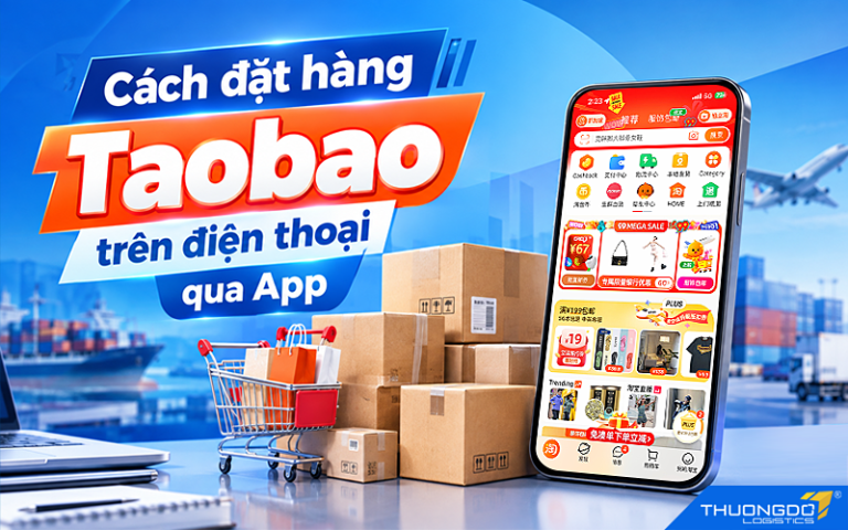 Hướng dẫn cách đặt hàng Taobao trên điện thoại nhanh, dễ dàng